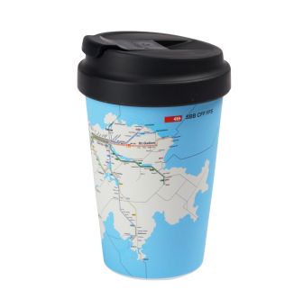 To-go Cup "Network map SBB"