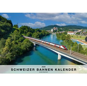 Swiss railways - calendar 2026