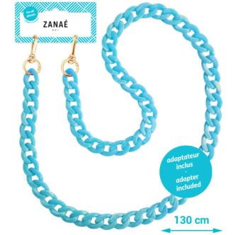 Zanaé chaîne de téléphone portable Caraibe Vibe 17373 Mineral Spring light blue