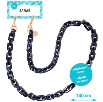 Zanaé mobile phone chain Espresso 18319 Cosy Capuccino black