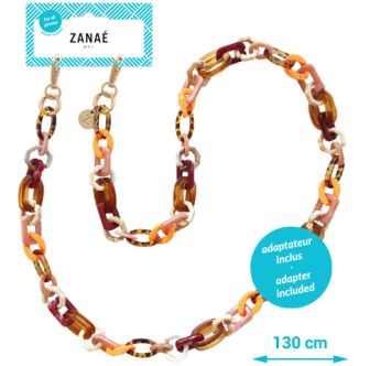 Zanaé Handykette Tigers Eye Karma farbig