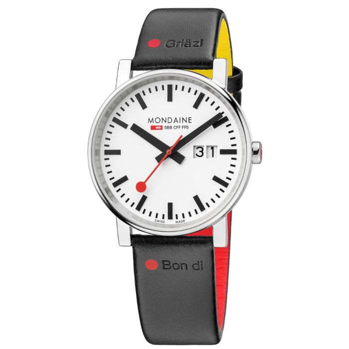 【新品電池、ベルト】MONDAINE SBB CFF FFS SWISS ECO ベルト破損】 MONDAINE SBB CFF FFS SWISS ECO - メルカリ