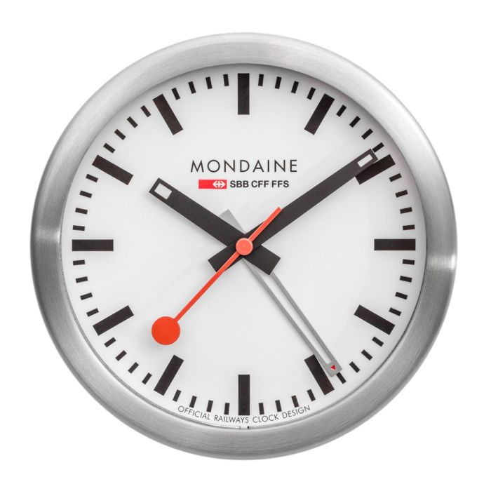 Mondaine SBB Mini Desk Clock 12.5 cm
