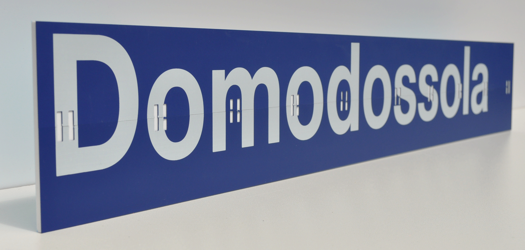 Indicatore a palette originale delle FFS Domodossola