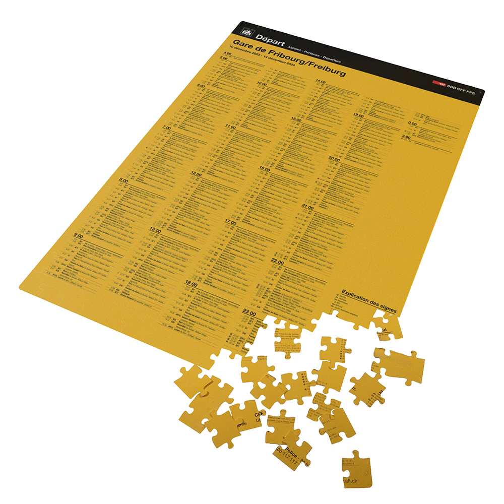 SBB ReMake Puzzle Fribourg/Freiburg