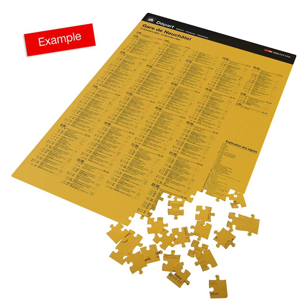 SBB ReMake Puzzle Romandie