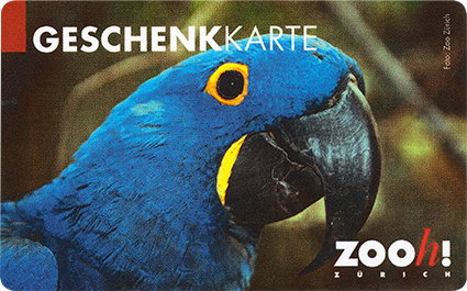 Chèque Zoo Zürich